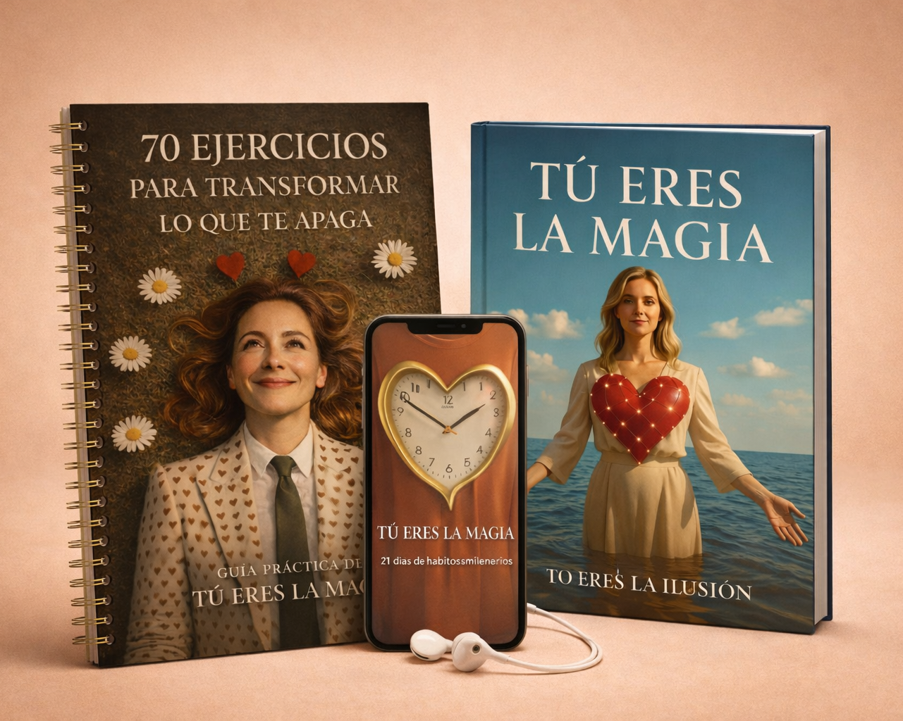 70 EJERCICIOS PARA TRANSFORMAR LO QUE TE APAGA + TU ERES LA MAGIA